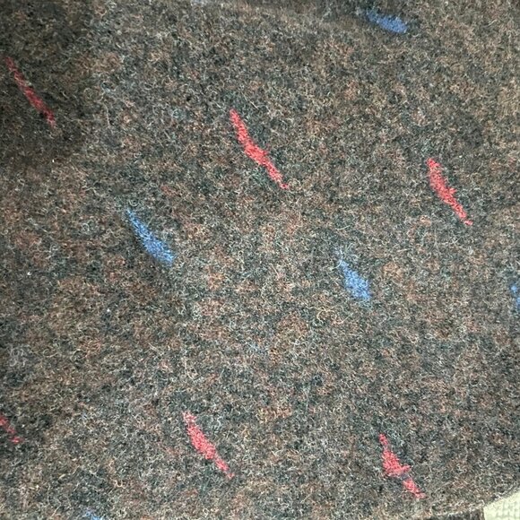 Felted Wool Mittens Handcrafted from Harbour Club Repurposed Sweater. - Picture 4 of 5